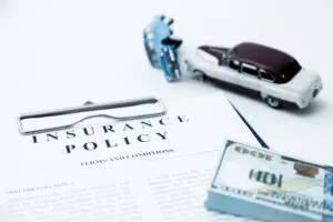 Accident Two Cars and Insurance Policy
